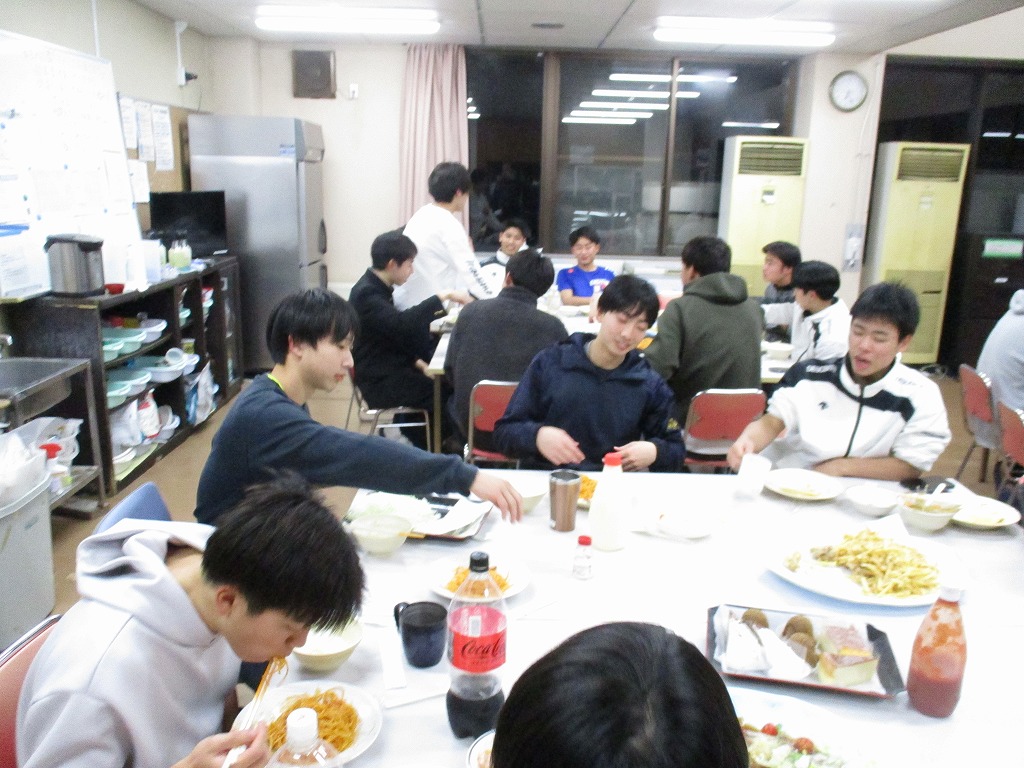 緑風寮 クリスマス食事会 鳥取県立鳥取中央育英高等学校